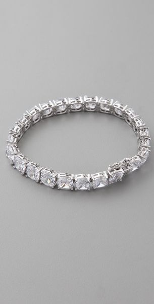  Cushion Cut Tennis Bracelet 