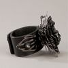 Lanvin Embellished Rose Cuff in Silver (rose) - Lyst