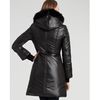 Mackage Liz Asymmetric Down Coat in Black - Lyst