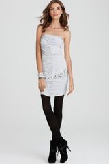 Madison Marcus Gala Straless Beaded Dress