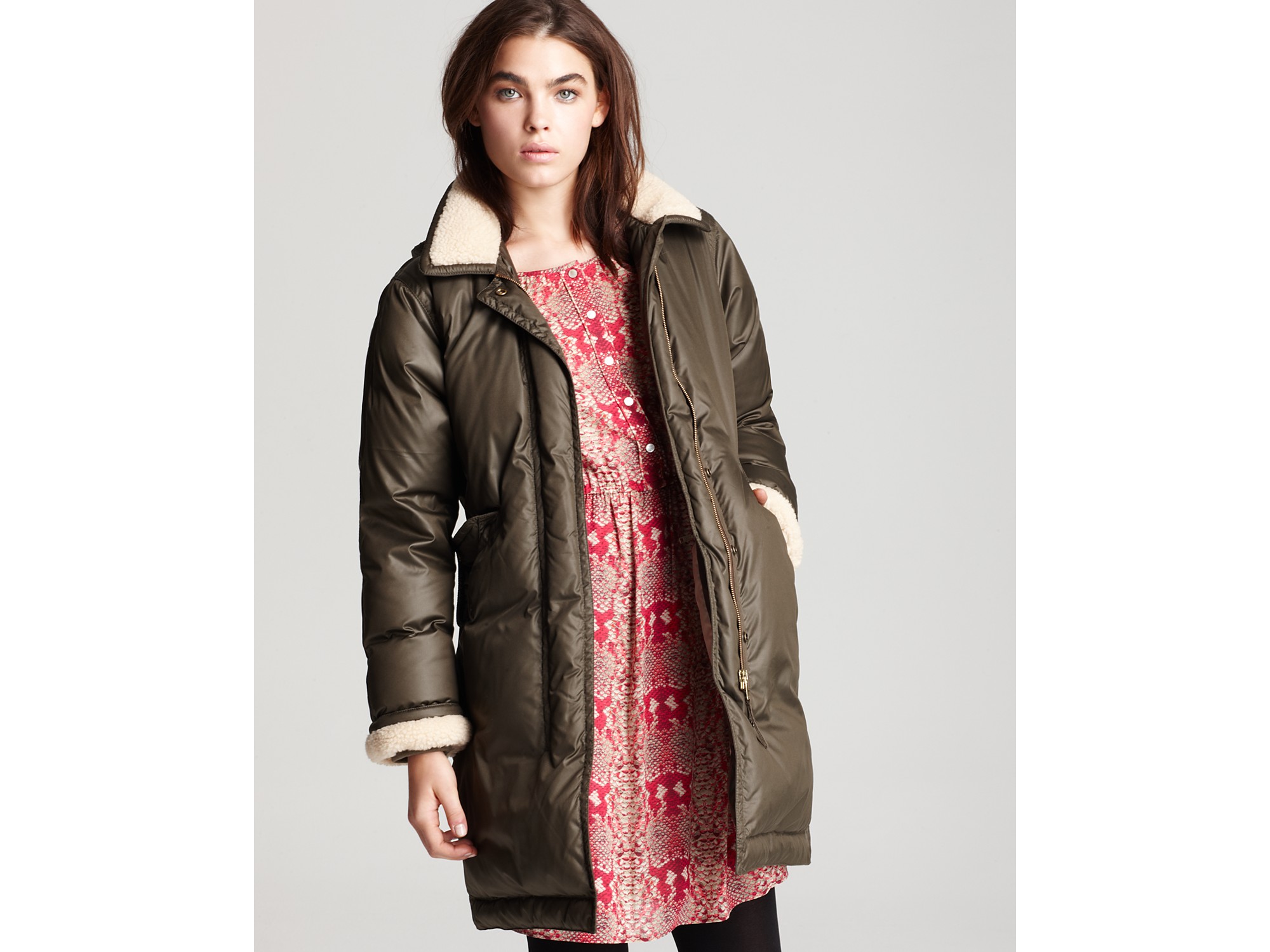 marc jacobs puffer coat