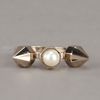 Maria Francesca Pepe Fortuna Double Stud Ring in Gold - Lyst