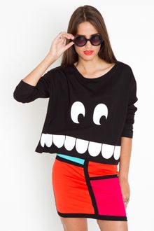 Nasty Gal Toothy Tee - Lyst