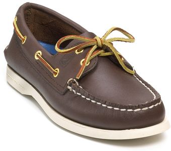 Sperry Top-sider A/o 2-eye Lace Leather Boat Shoes - Lyst