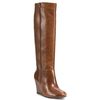 Steve Madden Wedge Boots in Brown (cognac leather) - Lyst