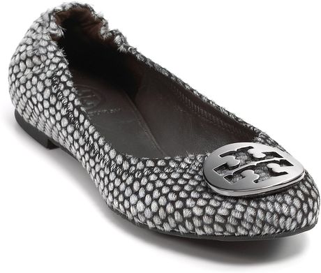 tory burch snake print flats