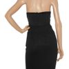 Zac Posen Strapless Ribbedjersey Dress in Black - Lyst
