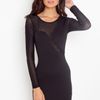 Nasty Gal Seeing Stripes Dress in Black - Lyst
