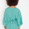 Nasty Gal Osaka Kimono Jacket in Green - Lyst