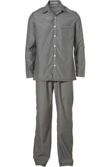 Topman Grey Stripe Pyjama Set - Lyst