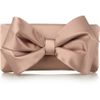 Valentino Bowembellished Satin Clutch in Pink (rose) - Lyst