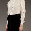 Jo No Fui Silk Shirt in White - Lyst