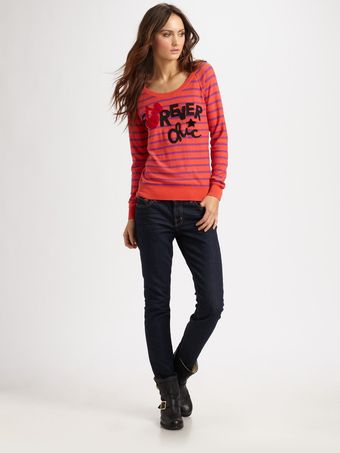  Striped Forever Chic Sweater 