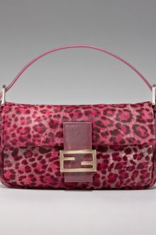 Fendi Leopard-print Baguette - Lyst