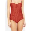 Babajaan Lari Ocean Bandeau Swimsuit in Red (ocean) - Lyst