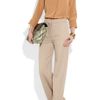 Chloé Pussybow Silk Blouse in Beige (terracotta) - Lyst