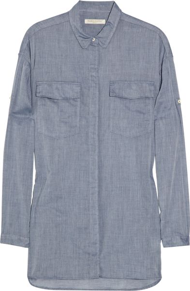Levi's Sundown Cottonchambray Shirt in Blue (chambray)