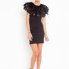 Nasty Gal Ostrich Feather Collar in Black - Lyst