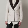 3.1 Phillip Lim Wool And Silk Jacket in Beige (cream) - Lyst