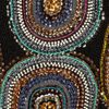 Marchesa Beaded Silk Dress in Multicolor (black) - Lyst