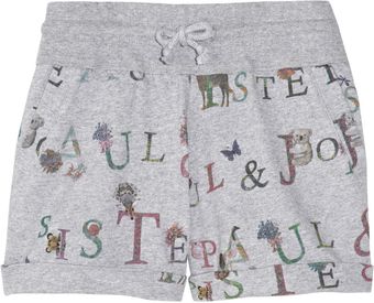 Paul & Joe Sister Running Printed Cotton-jersey Shorts - Lyst