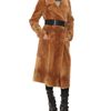 Revillon Mink Fur Overcoat in Beige (camel) - Lyst