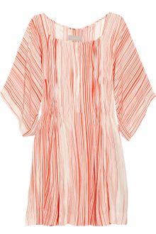 Willow Printed Silk Dress - Lyst