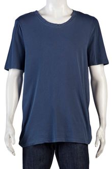 Acne Less T- Shirt in Navy - Lyst