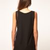 Asos Collection Asos Colour Block Tunic with Mesh Layering in Blue (black) - Lyst