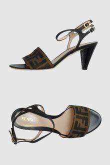 Fendi  High-heeled Sandals - Lyst