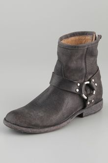 Frye Phillip Harness Booties - Lyst