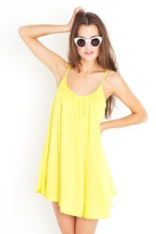 Nasty Gal Lemon Drop Dress - Lyst