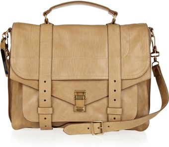 Proenza Schouler Ps1 Large Leather Satchel - Lyst
