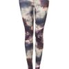 Topshop Space Print Legging in Purple (brown) - Lyst