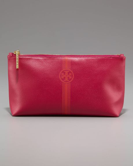 Tory Burch Roslyn Cosmetic Case in Pink - Lyst