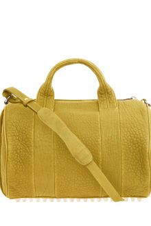 Alexander Wang Yellow Rocco Duffle Bag - Lyst