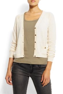 Mango Relaxed-fit Knit Cardigan - Lyst