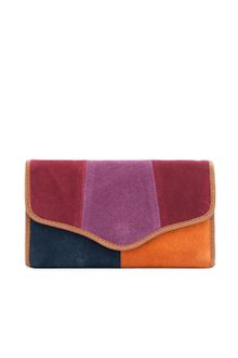 Mango Color Block Leather Wallet - Lyst