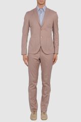 Mens Fashion Suits 1953 on Barrett Cottonlinen Three Piece Suit In Beige For Men  Ivory    Lyst