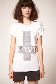 Zoe Karssen Love T Shirt - Lyst
