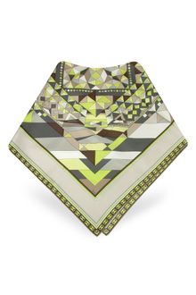 Emilio Pucci Cristallo Printed Silk Square Scarf - Lyst