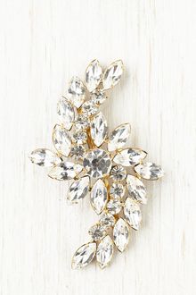 Free People Crystal Swirl Bobby Pin - Lyst