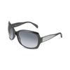 Giorgio Armani Optical Temple Square Sunglasses in Black - Lyst