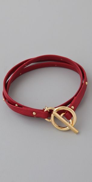  Graham Leather Studded Wrap 