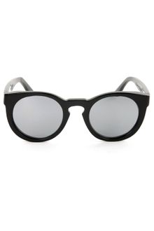 Illesteva Leonard Wood Sunglasses - Black - Lyst