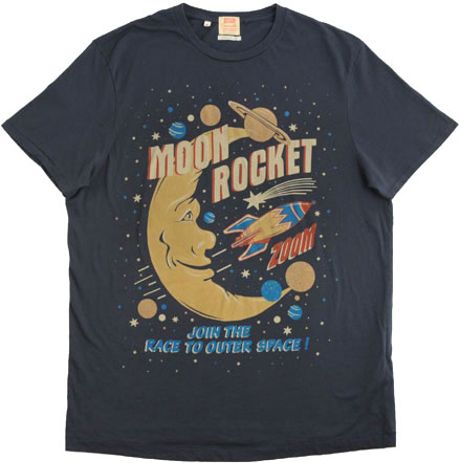 Vintage Dress on Levi S Vintage Clothing Levis Vintage Moon Tee In Blue For Men   Lyst