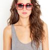 Nasty Gal Leonard Paris Stud Sunglasses  Red in Red - Lyst