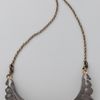 Pamela Love Tribal Spike Necklace in Gray (smoke) - Lyst