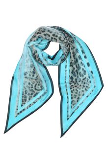 Roberto Cavalli Animal Print Silk Stole - Lyst