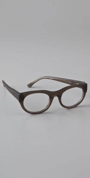 Elizabeth And James Lamar Glasses in Gray (grey)